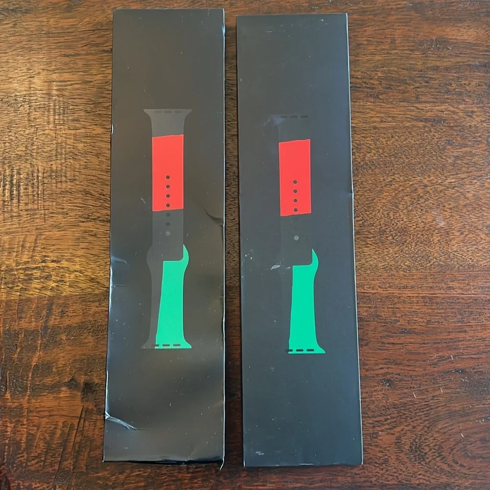 NEW! Apple Watch Series 6 black unity sport band 44mm